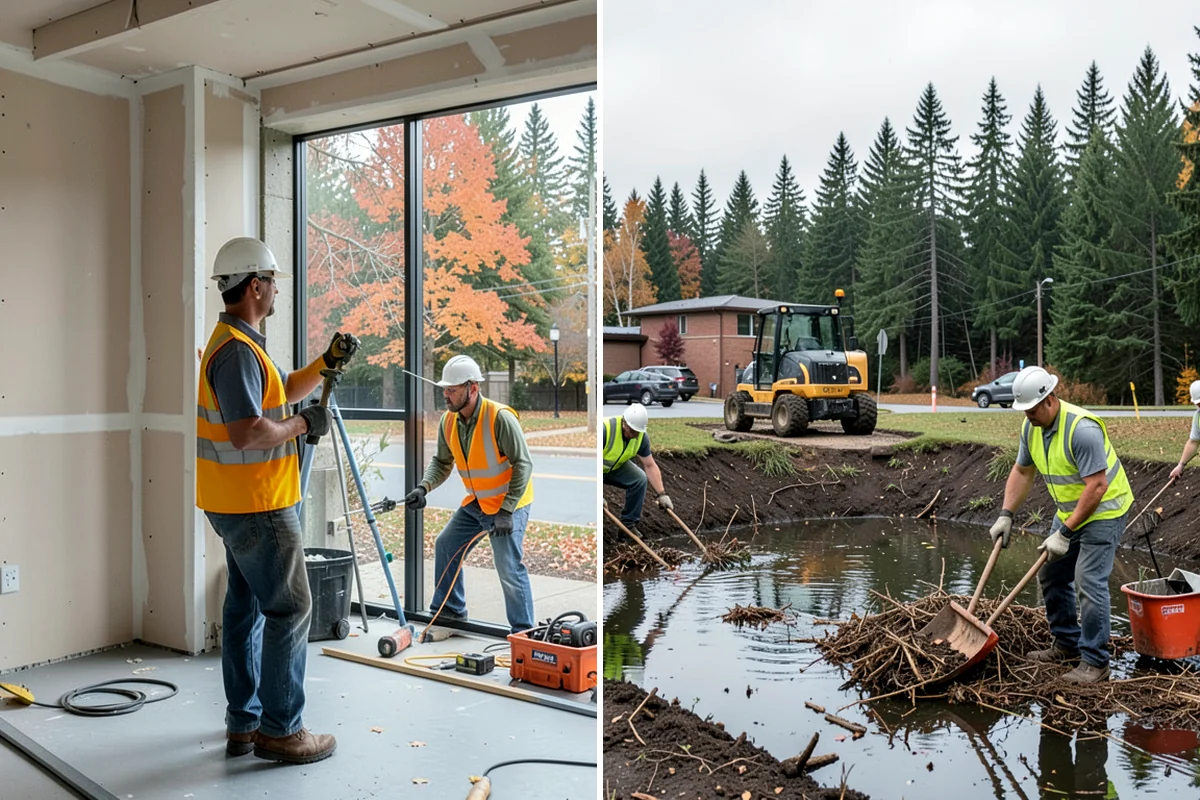 Municipal Plaza Cleaning in Lyman, Skagit County, WA - We assess plaza surfaces and staining and confirm a plan