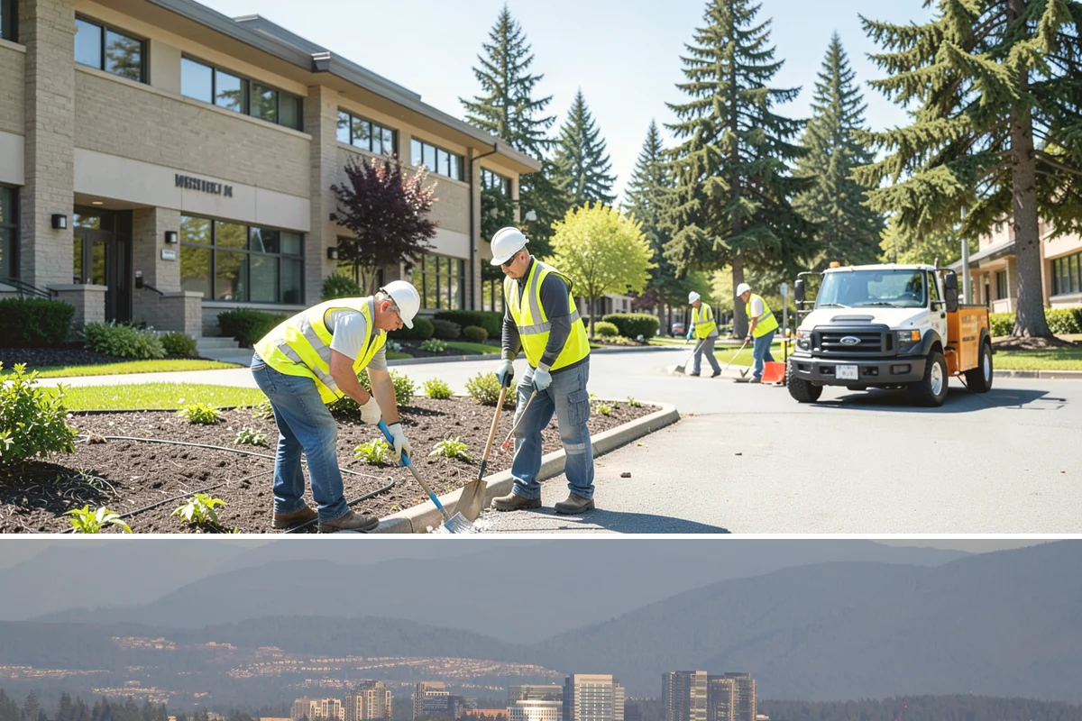 Municipal Plaza Cleaning in Medina, King County, WA - Plaza cleaning is scheduled in the dry season and timed ahead of major public events to present spaces at their best.
