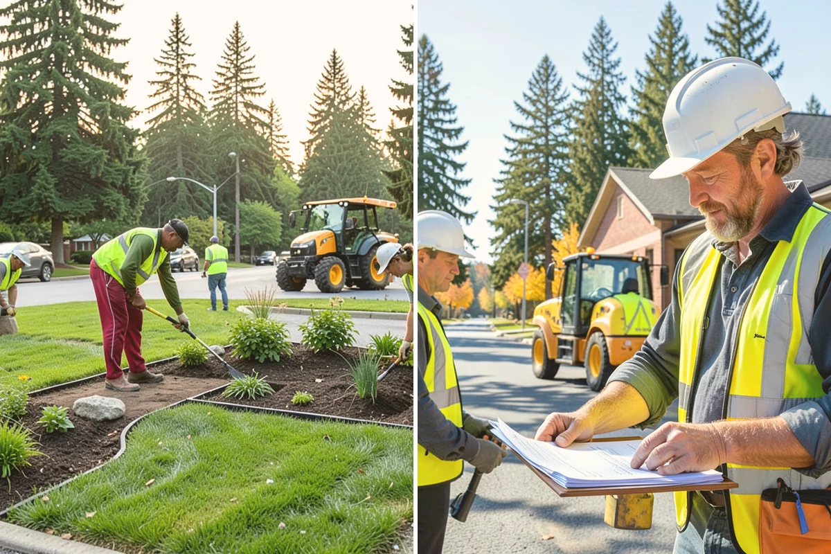Municipal Plaza Cleaning in Milton, King County, WA - We assess plaza surfaces and staining and confirm a plan