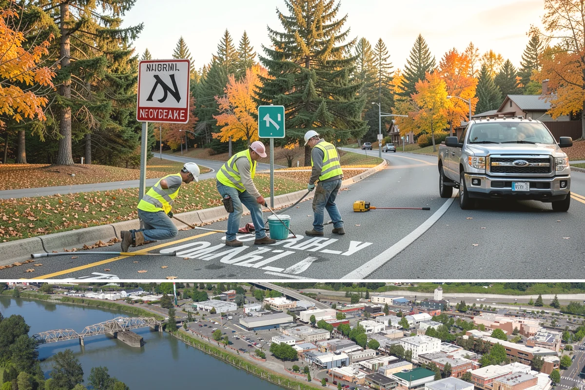 Municipal Plaza Cleaning in Mount Vernon, Skagit County, WA - Plaza cleaning is scheduled in the dry season and timed ahead of major public events to present spaces at their best.