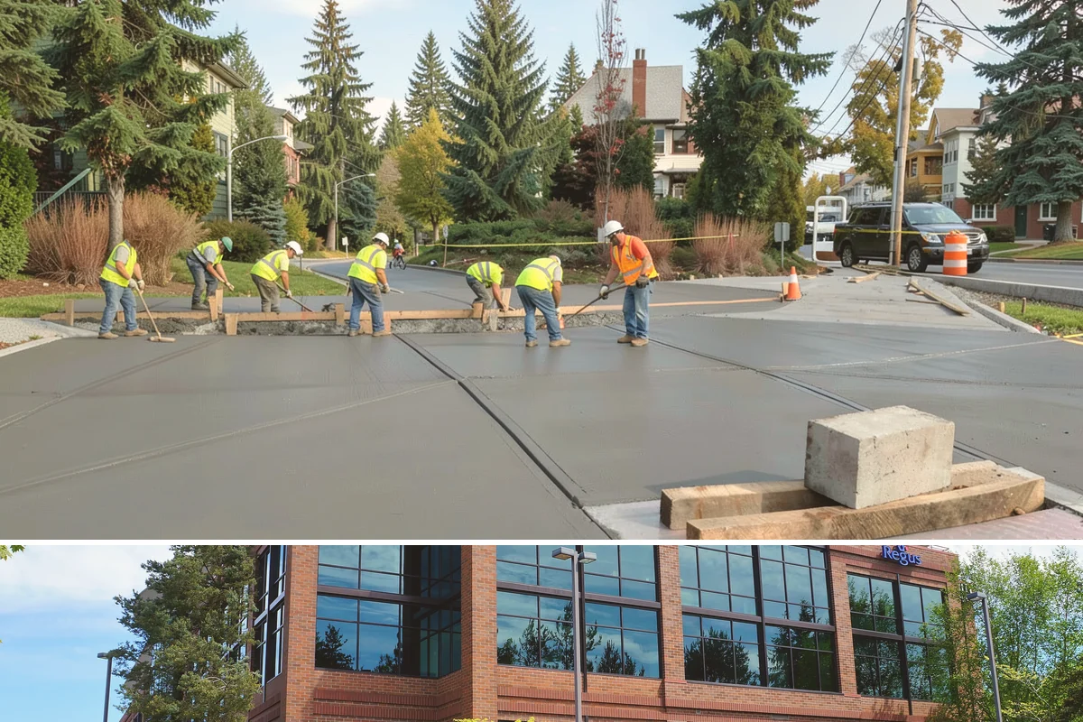 Municipal Plaza Cleaning in Mountlake Terrace, Snohomish County, WA - Plaza cleaning is scheduled in the dry season and timed ahead of major public events to present spaces at their best.