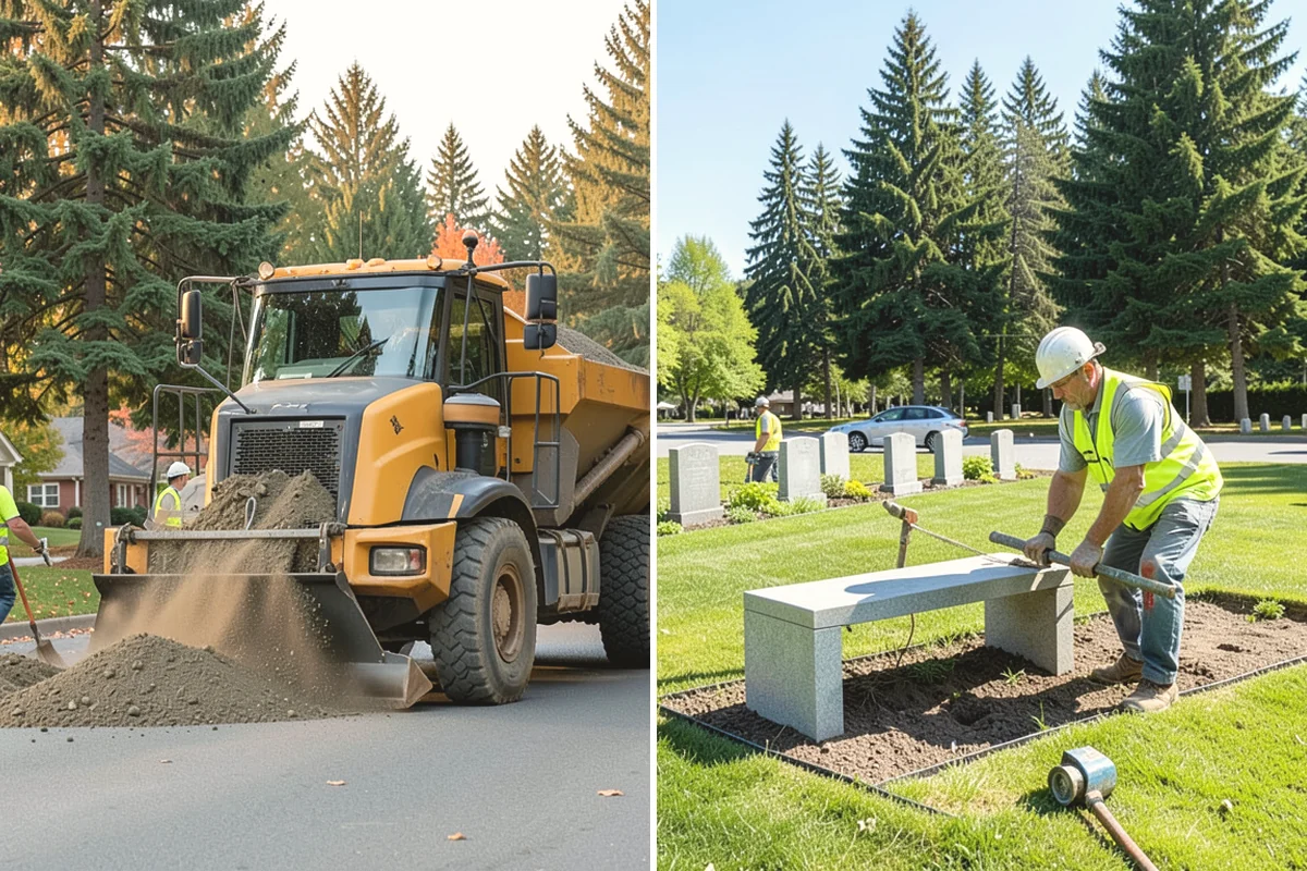 Municipal Plaza Cleaning in Mukilteo, Snohomish County, WA - We assess plaza surfaces and staining and confirm a plan