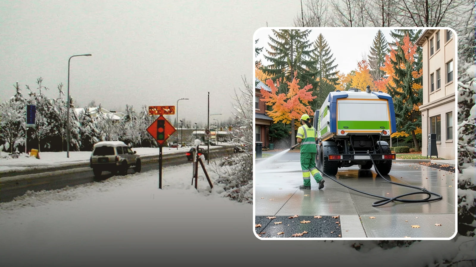 Municipal Plaza Cleaning in Newcastle, King County, WA - We deep clean public plazas, courtyards, and gathering spaces to restore hardscape appearance for Western Washington civic...