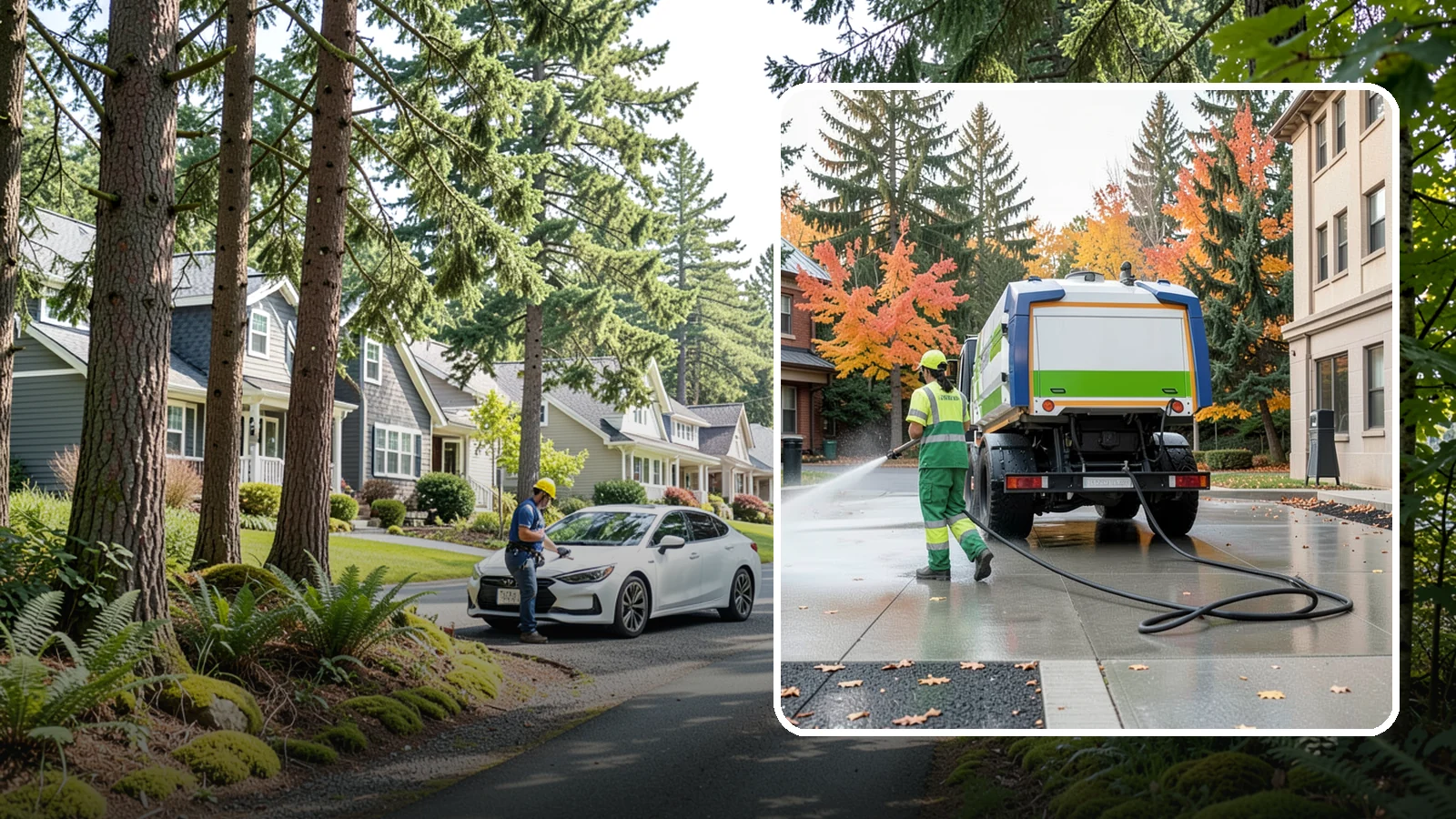 Municipal Plaza Cleaning in Normandy Park, King County, WA - We deep clean public plazas, courtyards, and gathering spaces to restore hardscape appearance for Western Washington civic...