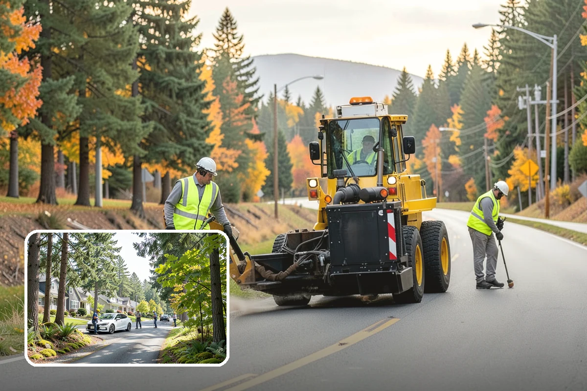 Municipal Plaza Cleaning in Normandy Park, King County, WA - Deep cleaning restores heavily trafficked plaza hardscapes