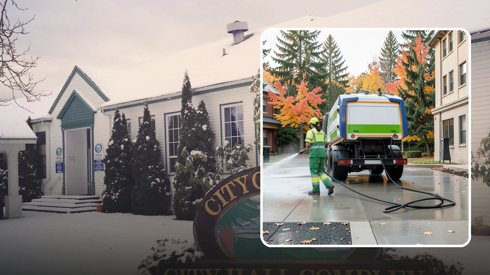 Municipal Plaza Cleaning in Pacific, King County, WA - We deep clean public plazas, courtyards, and gathering spaces to restore hardscape appearance for Western Washington civic...