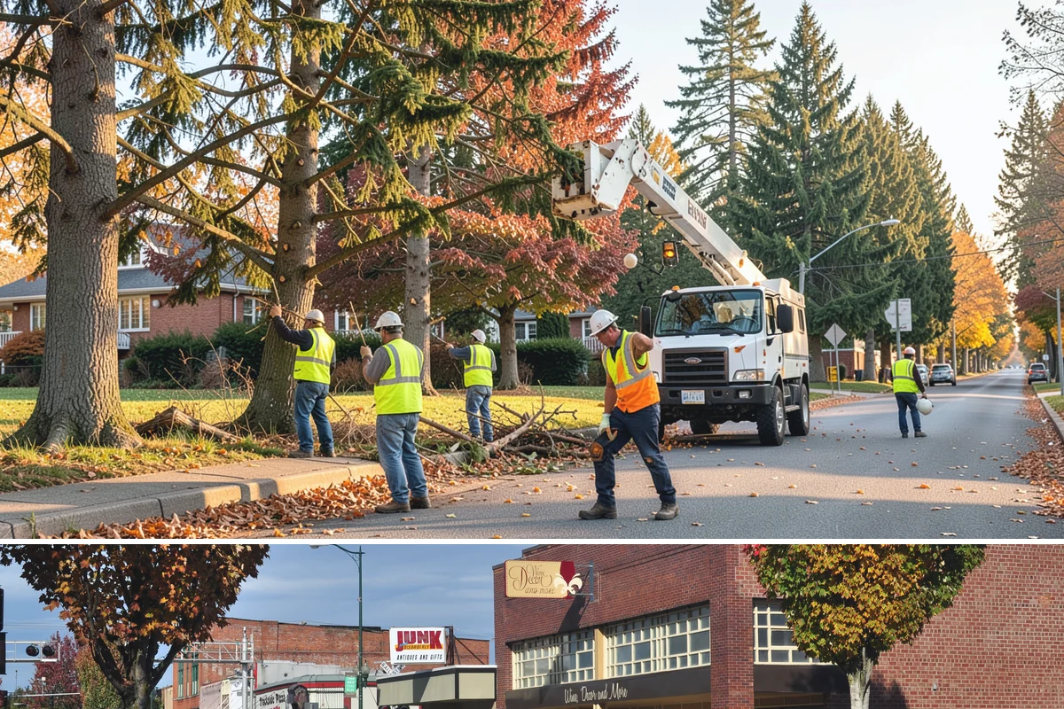 Municipal Plaza Cleaning in Puyallup, Pierce County, WA - Plaza cleaning is scheduled in the dry season and timed ahead of major public events to present spaces at their best.