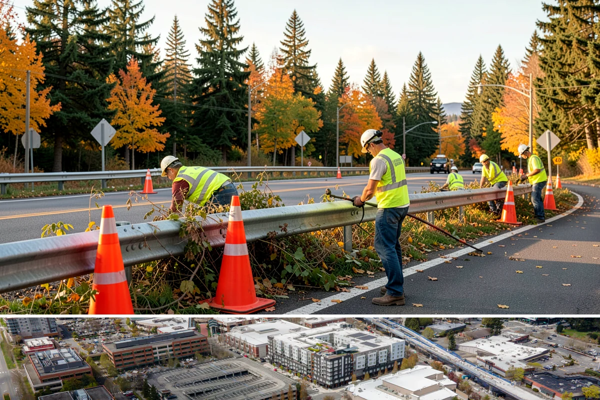 Municipal Plaza Cleaning in Redmond, King County, WA - Plaza cleaning is scheduled in the dry season and timed ahead of major public events to present spaces at their best.