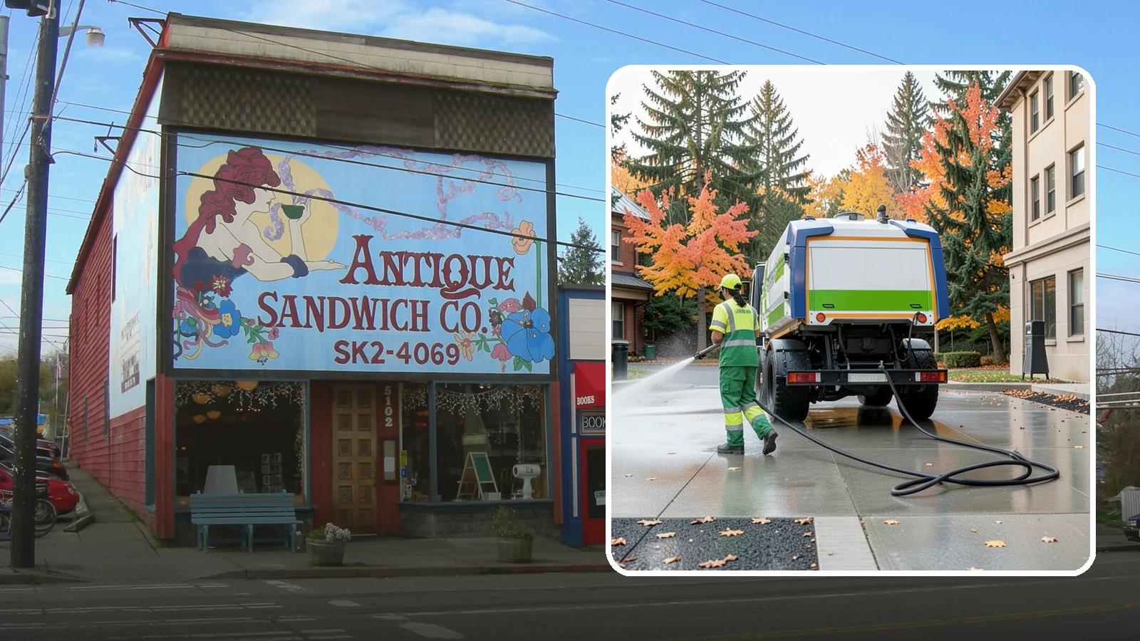 Municipal Plaza Cleaning in Ruston, Pierce County, WA - We deep clean public plazas, courtyards, and gathering spaces to restore hardscape appearance for Western Washington civic...