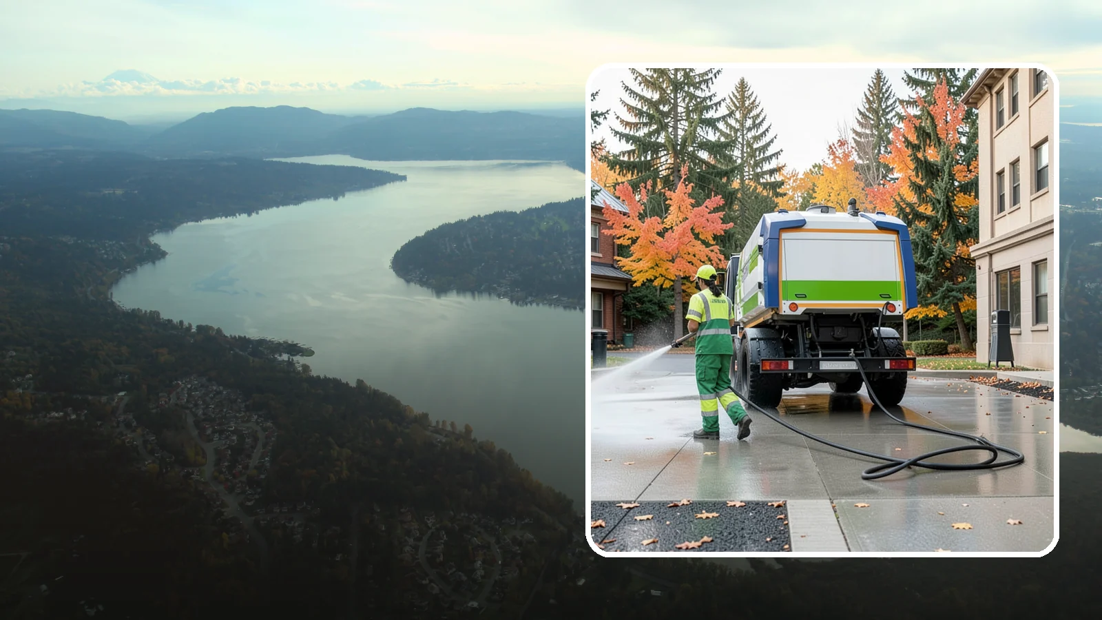 Municipal Plaza Cleaning in Sammamish, King County, WA - We deep clean public plazas, courtyards, and gathering spaces to restore hardscape appearance for Western Washington civic...