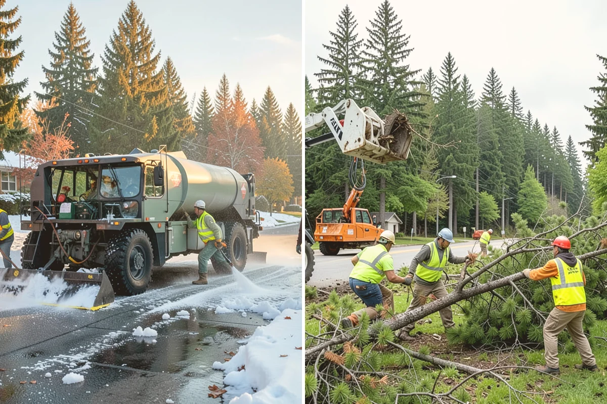 Municipal Plaza Cleaning in Sammamish, King County, WA - We assess plaza surfaces and staining and confirm a plan