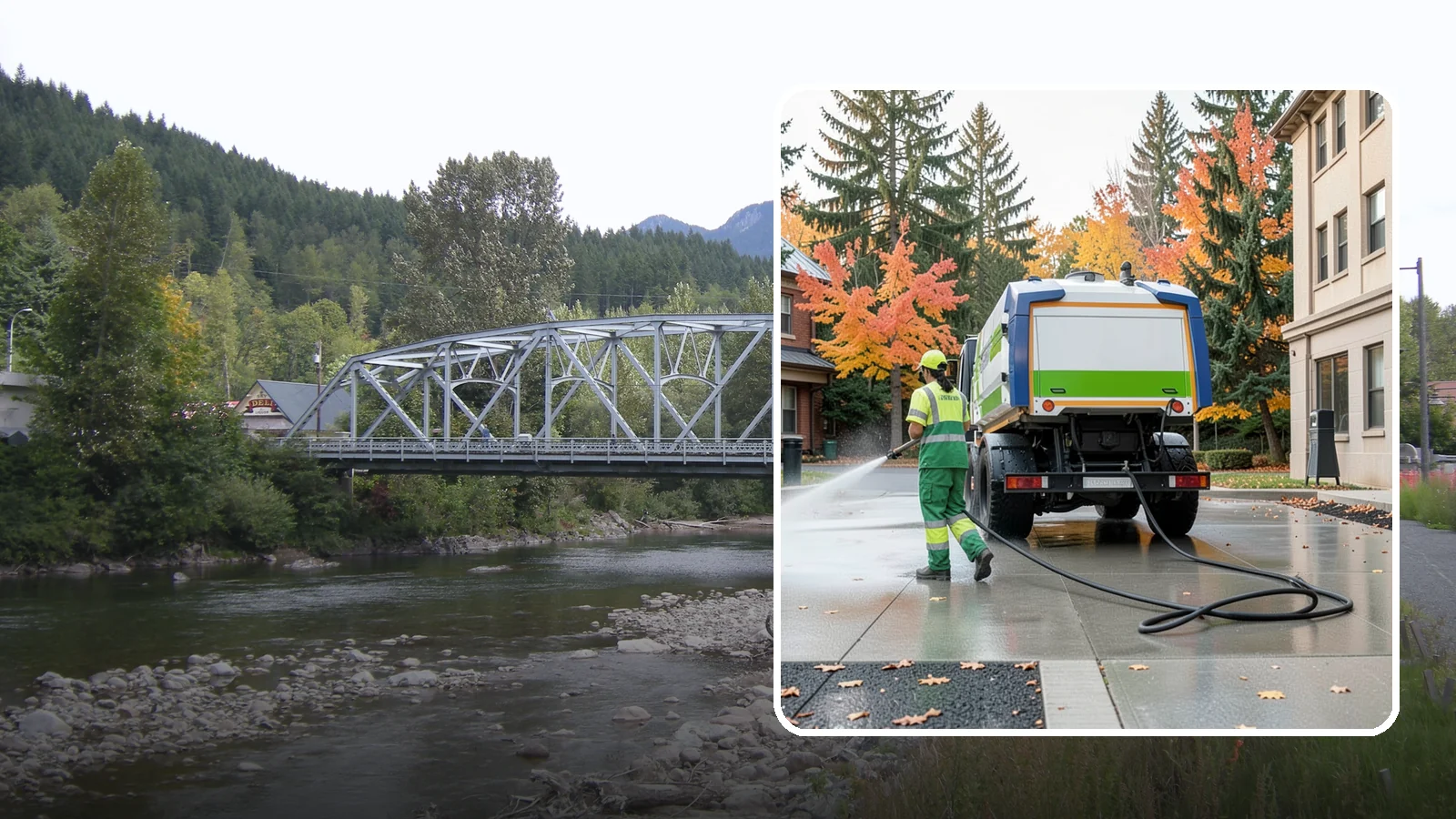 Municipal Plaza Cleaning in Skykomish, King County, WA - We deep clean public plazas, courtyards, and gathering spaces to restore hardscape appearance for Western Washington civic...
