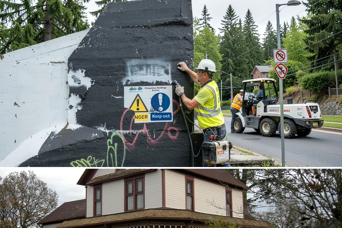 Municipal Plaza Cleaning in Sumner, Pierce County, WA - Plaza cleaning is scheduled in the dry season and timed ahead of major public events to present spaces at their best.