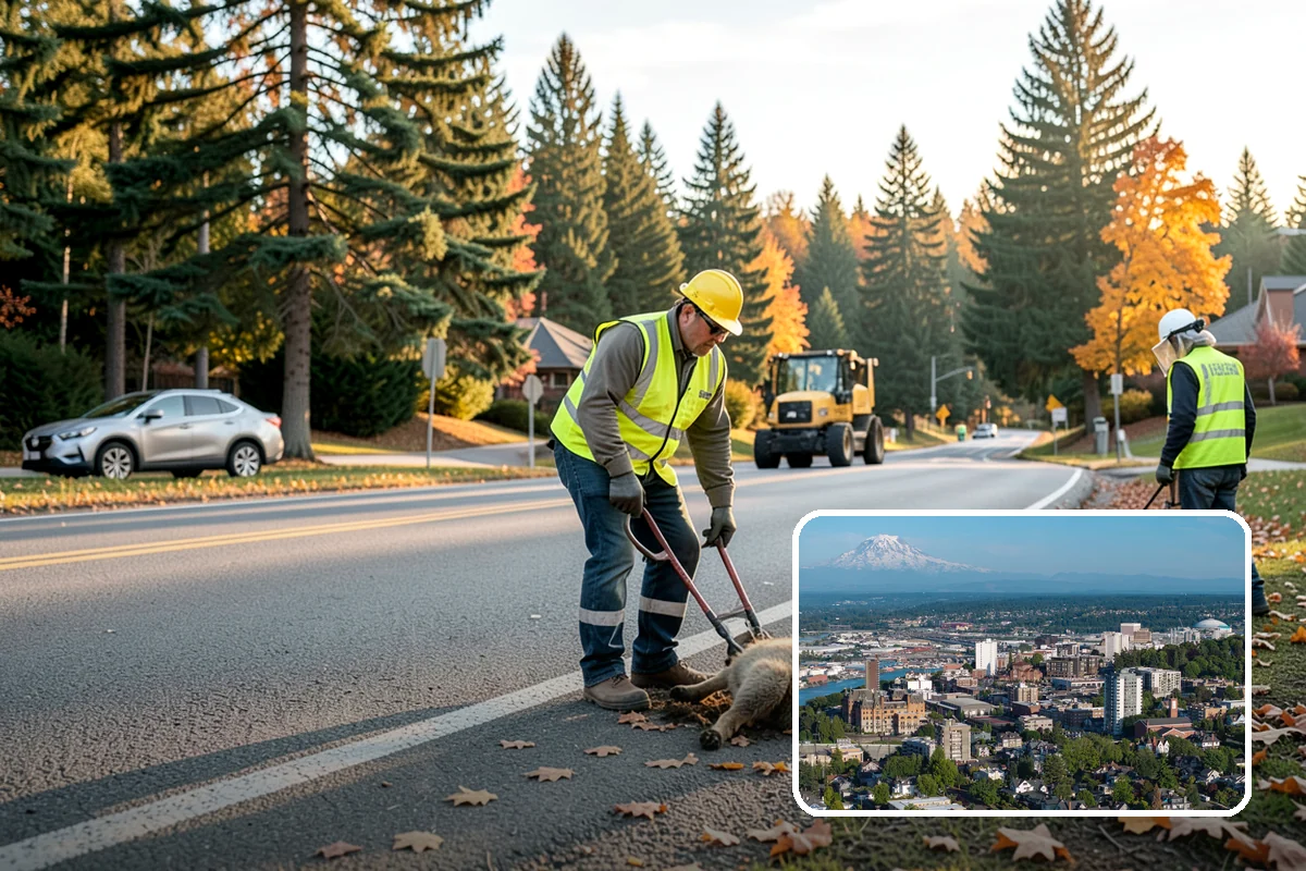 Municipal Plaza Cleaning in Tacoma, Pierce County, WA - Deep cleaning restores heavily trafficked plaza hardscapes