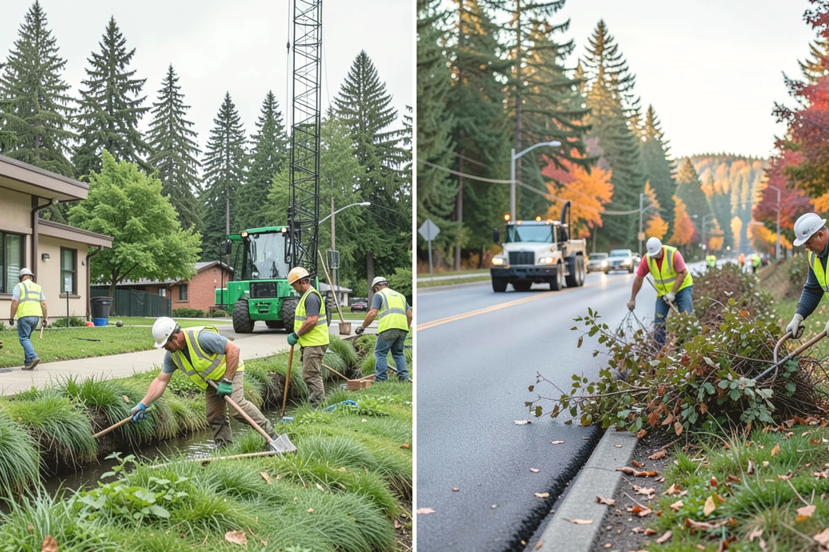 Municipal Plaza Cleaning in Yarrow Point, King County, WA - We assess plaza surfaces and staining and confirm a plan