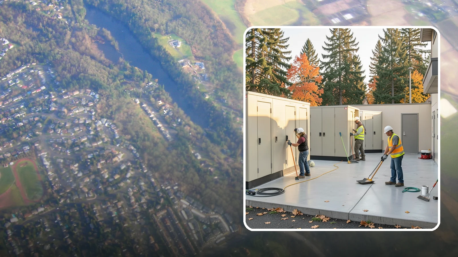 Municipal Restroom Construction in Algona, King County, WA - Build durable public restroom facilities engineered for high traffic, vandal resistance, and accessibility compliance.
