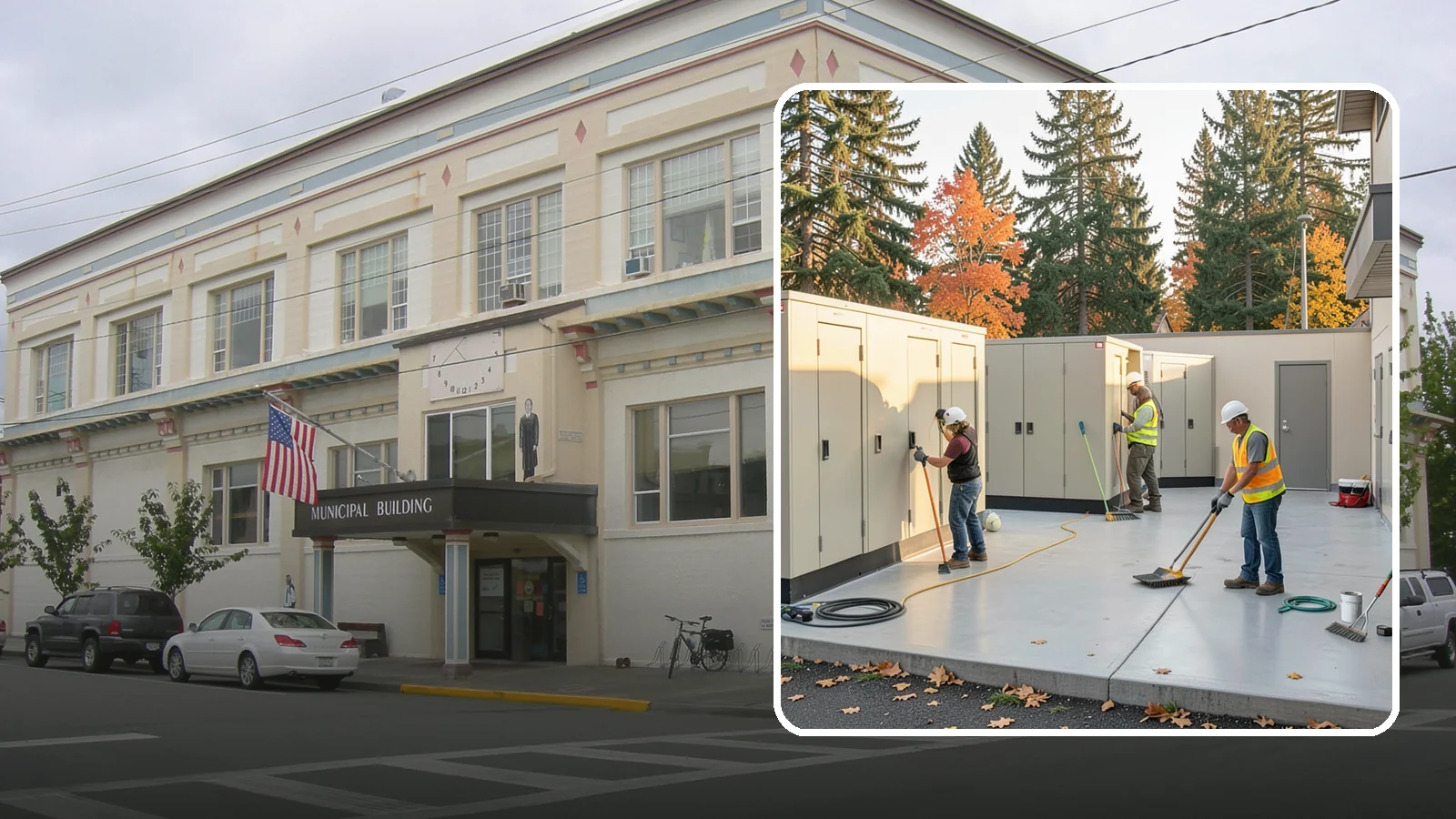 Municipal Restroom Construction in Anacortes, Skagit County, WA - Build durable public restroom facilities engineered for high traffic, vandal resistance, and accessibility compliance.