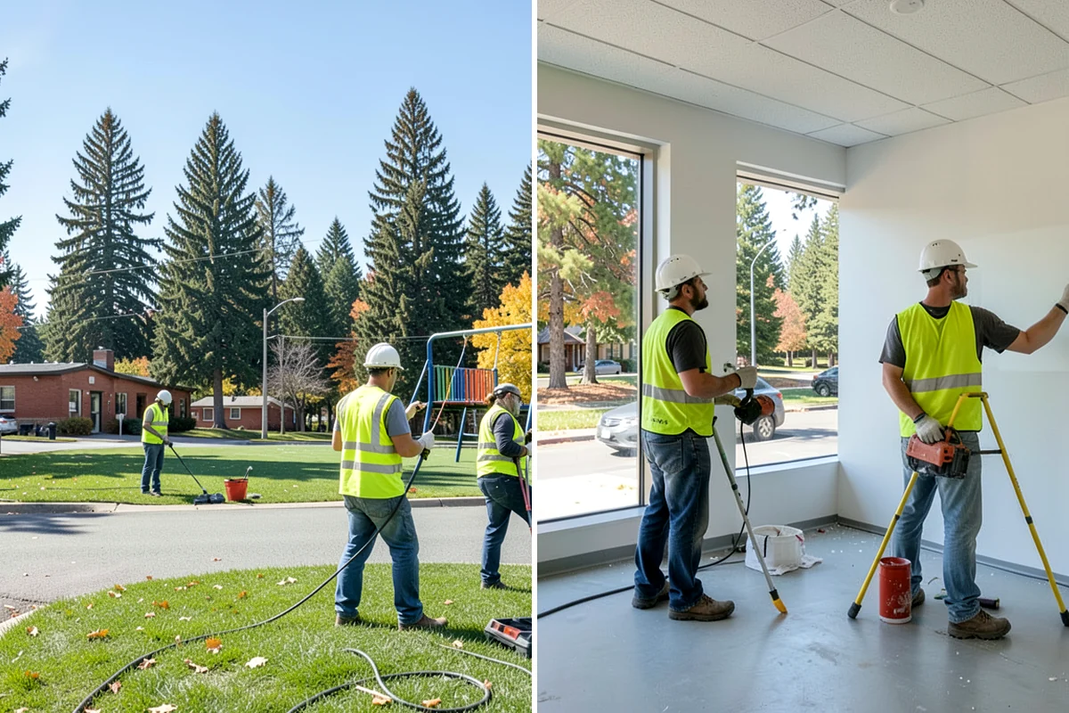 Municipal Restroom Construction in Arlington, Snohomish County, WA - Site utility assessment and facility type selection