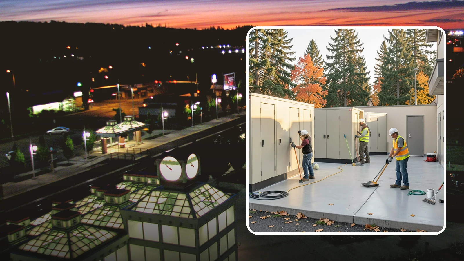 Municipal Restroom Construction in Auburn, King County, WA - Build durable public restroom facilities engineered for high traffic, vandal resistance, and accessibility compliance.