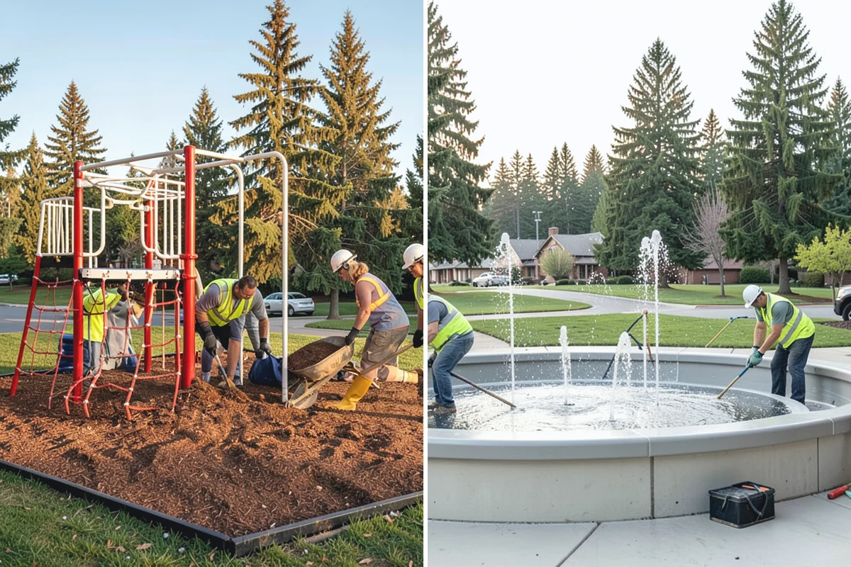 Municipal Restroom Construction in Auburn, King County, WA - Site utility assessment and facility type selection
