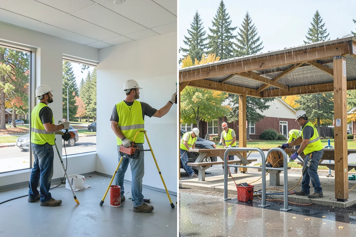 Municipal Restroom Construction in Beaux Arts Village, King County, WA - Site utility assessment and facility type selection
