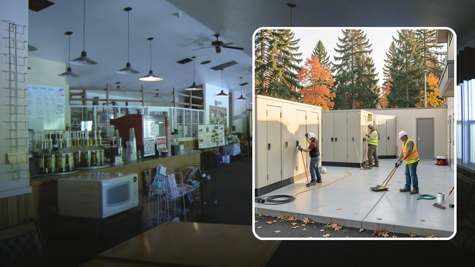 Municipal Restroom Construction in Black Diamond, King County, WA - Build durable public restroom facilities engineered for high traffic, vandal resistance, and accessibility compliance.