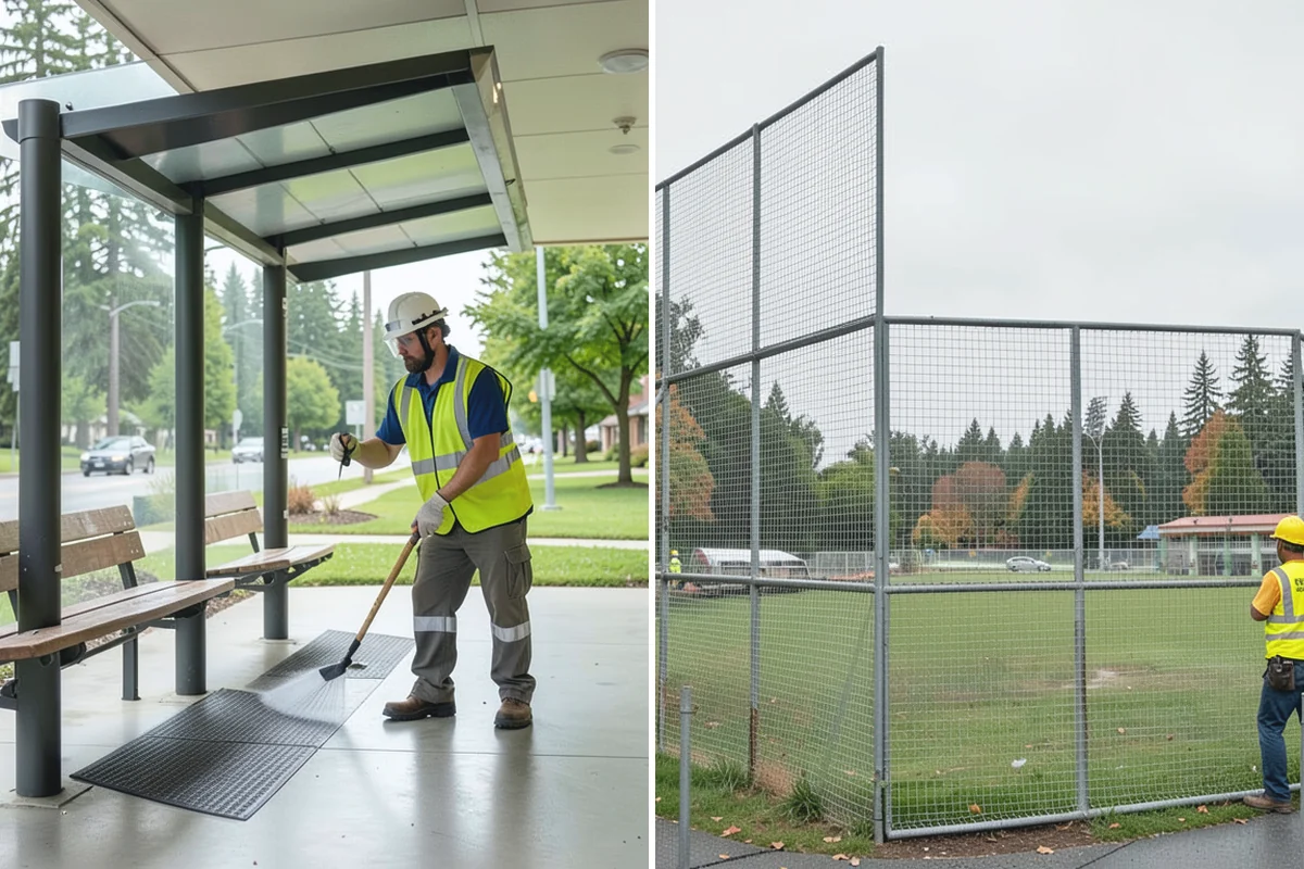 Municipal Restroom Construction in Bonney Lake, Pierce County, WA - Site utility assessment and facility type selection