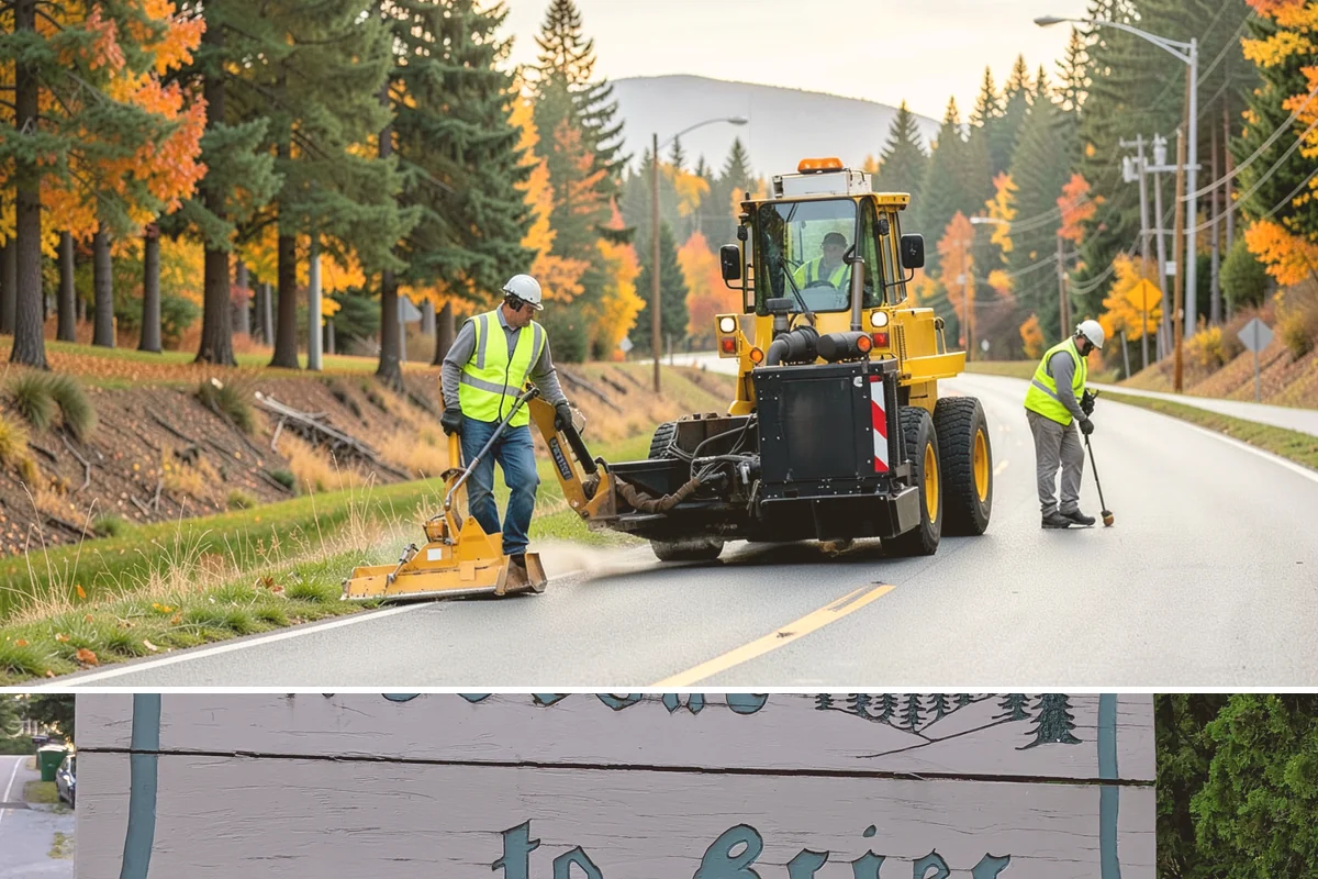 Municipal Restroom Construction in Brier, Snohomish County, WA - Underground utility work and foundations proceed most reliably during the drier construction season.