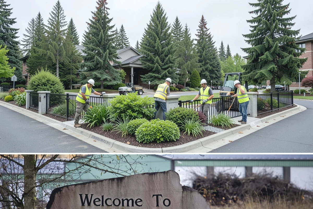 Municipal Restroom Construction in Buckley, Pierce County, WA - Underground utility work and foundations proceed most reliably during the drier construction season.