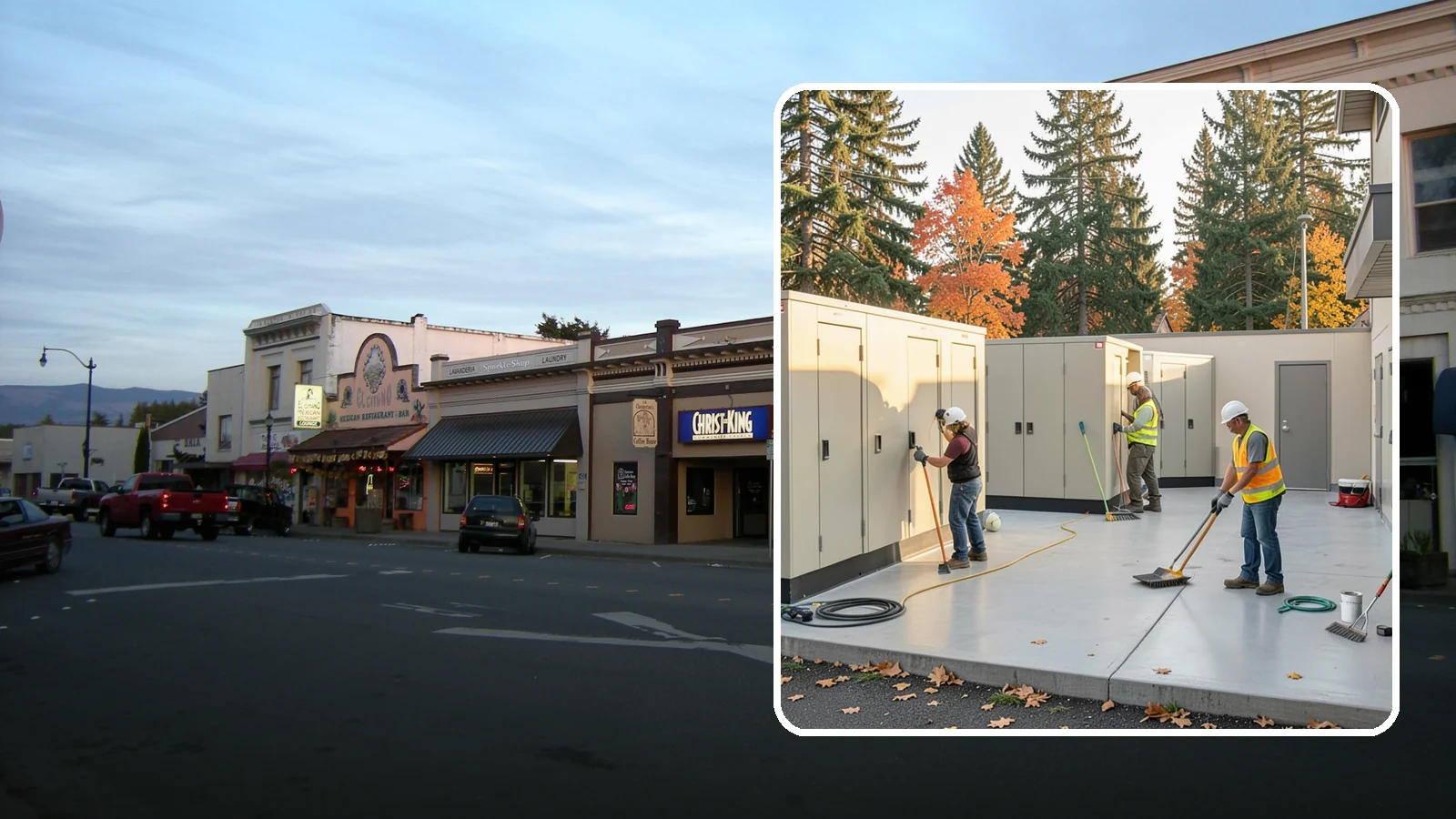 Municipal Restroom Construction in Burlington, Skagit County, WA - Build durable public restroom facilities engineered for high traffic, vandal resistance, and accessibility compliance.