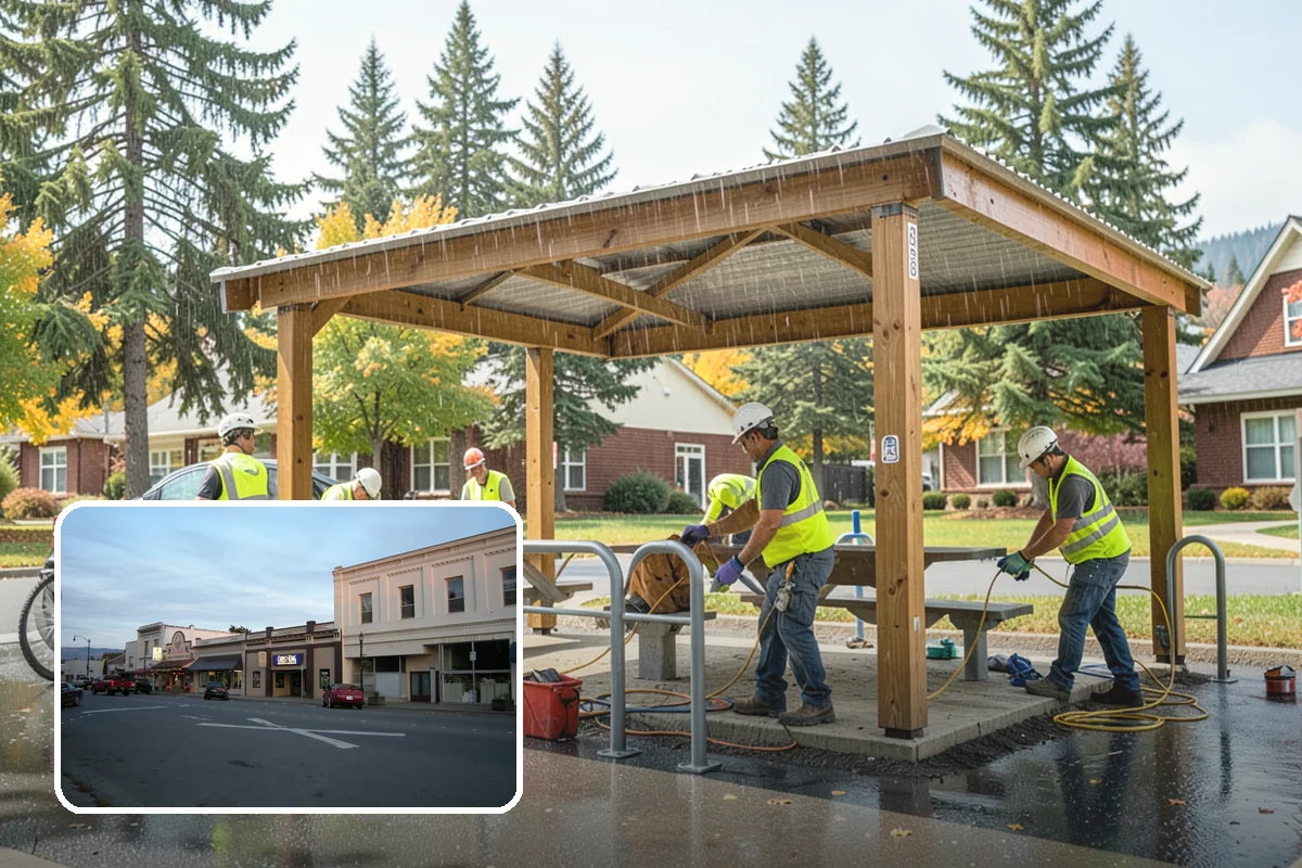 Municipal Restroom Construction in Burlington, Skagit County, WA - Delivers vandal-resistant fixtures and finishes built for public abuse