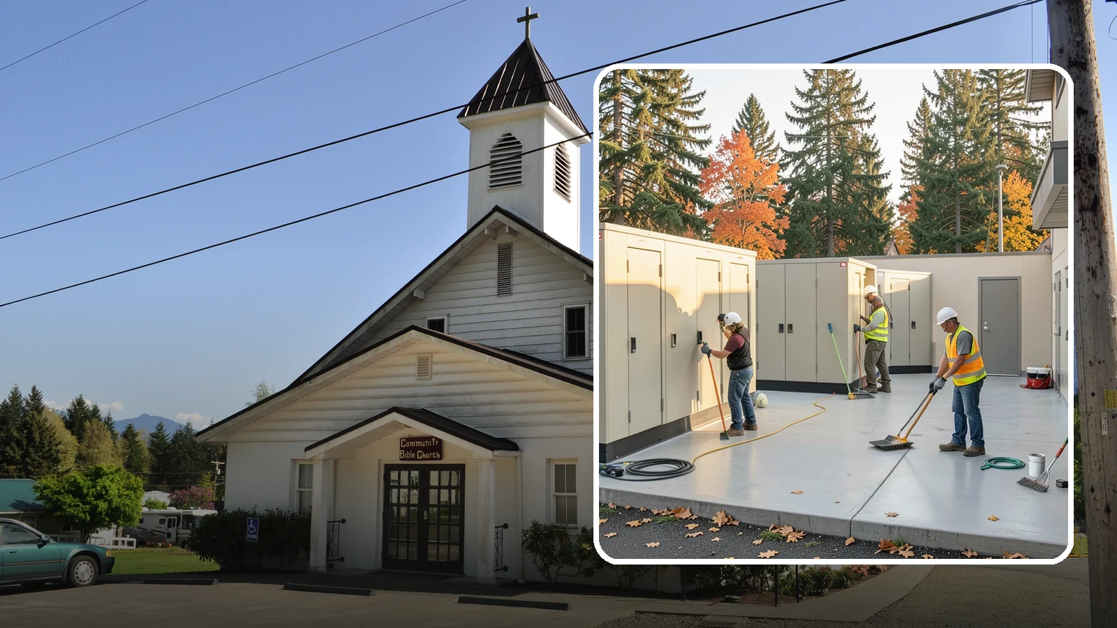Municipal Restroom Construction in Concrete, Skagit County, WA - Build durable public restroom facilities engineered for high traffic, vandal resistance, and accessibility compliance.