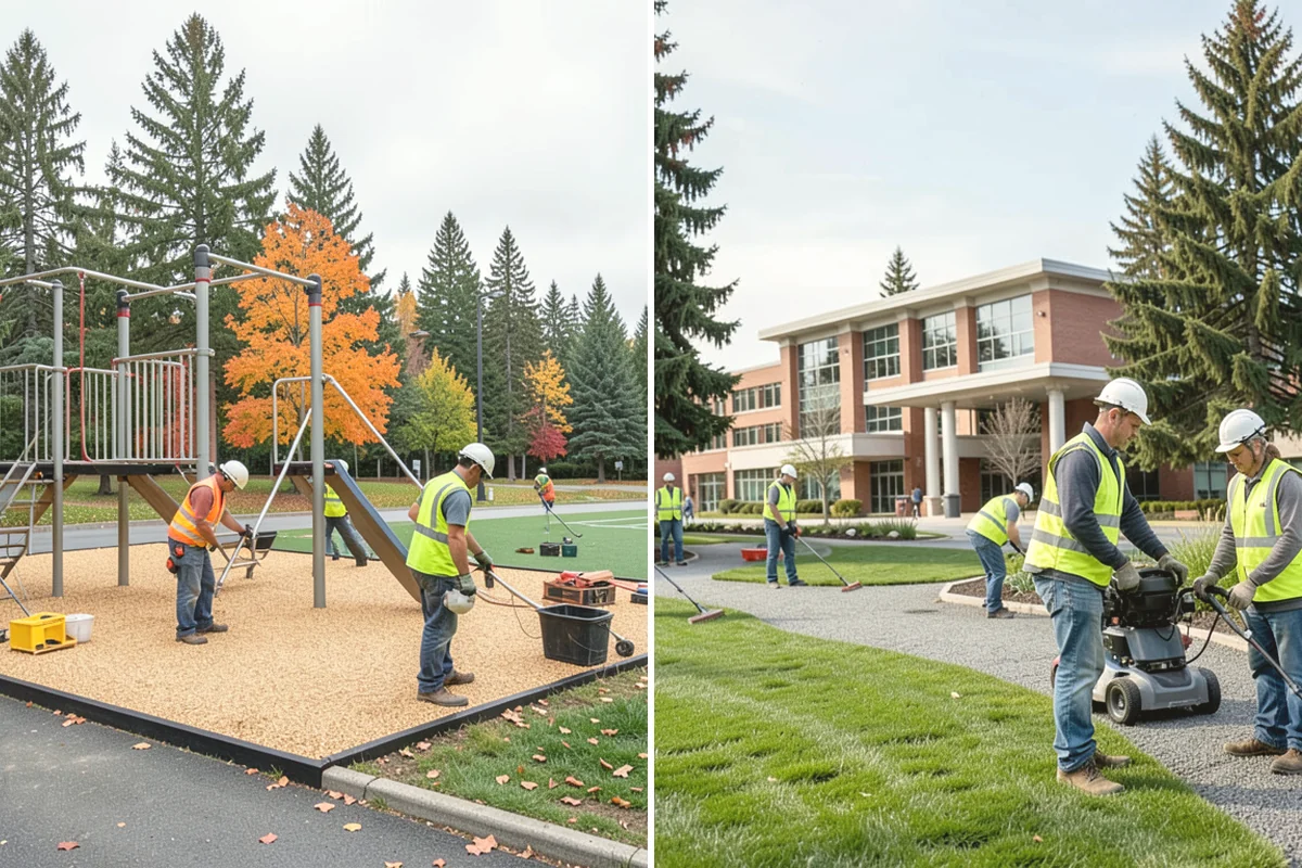 Municipal Restroom Construction in Covington, King County, WA - Site utility assessment and facility type selection