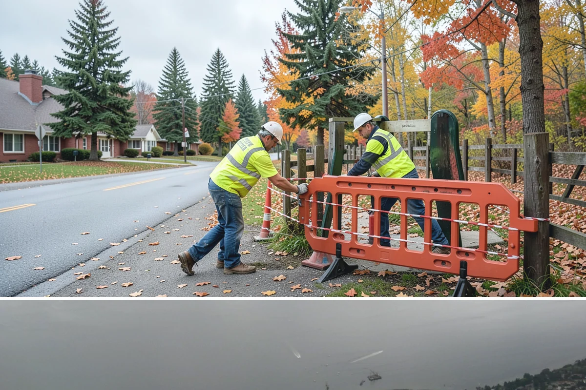 Municipal Restroom Construction in Des Moines, King County, WA - Underground utility work and foundations proceed most reliably during the drier construction season.