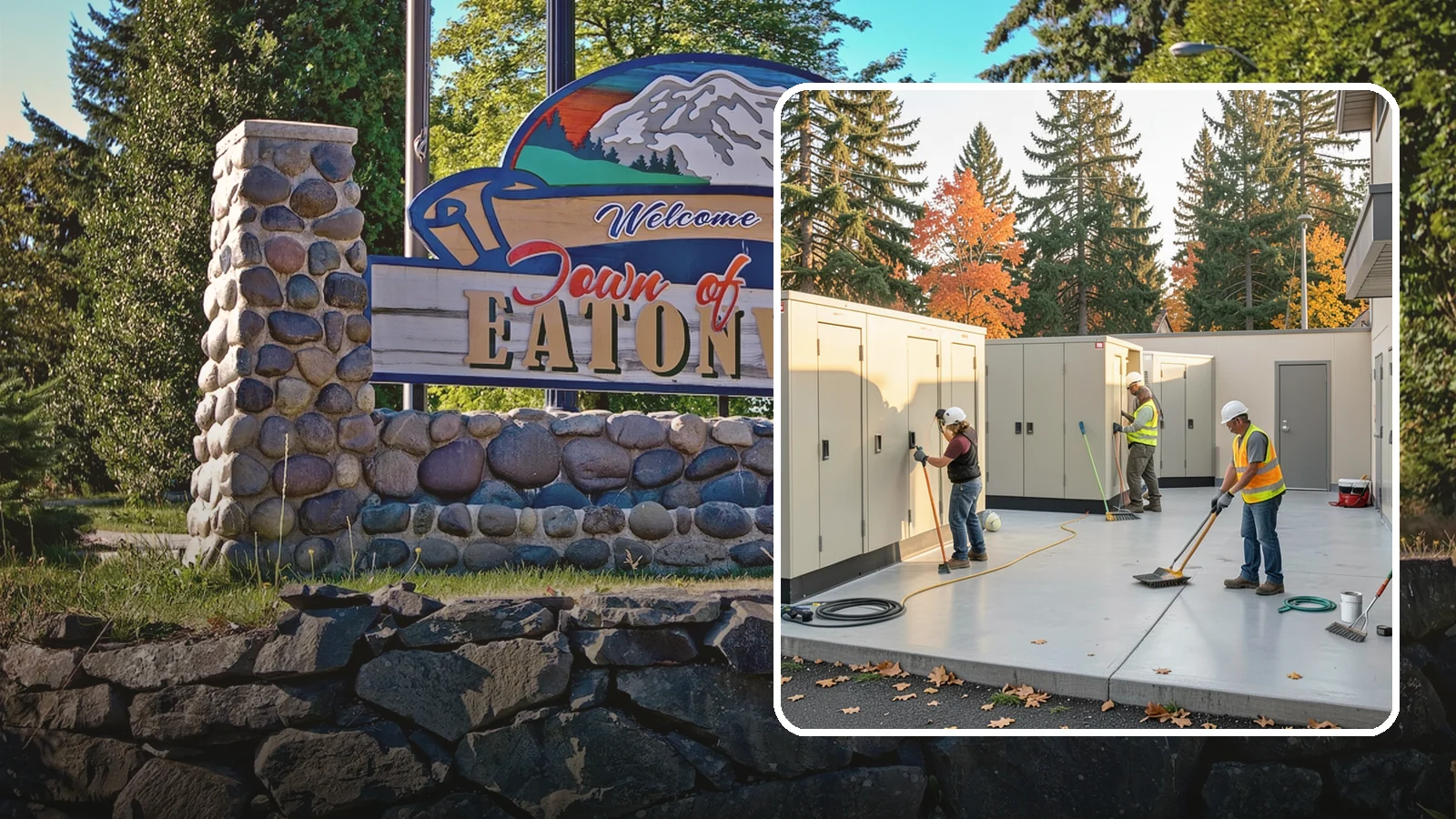 Municipal Restroom Construction in Eatonville, Pierce County, WA - Build durable public restroom facilities engineered for high traffic, vandal resistance, and accessibility compliance.