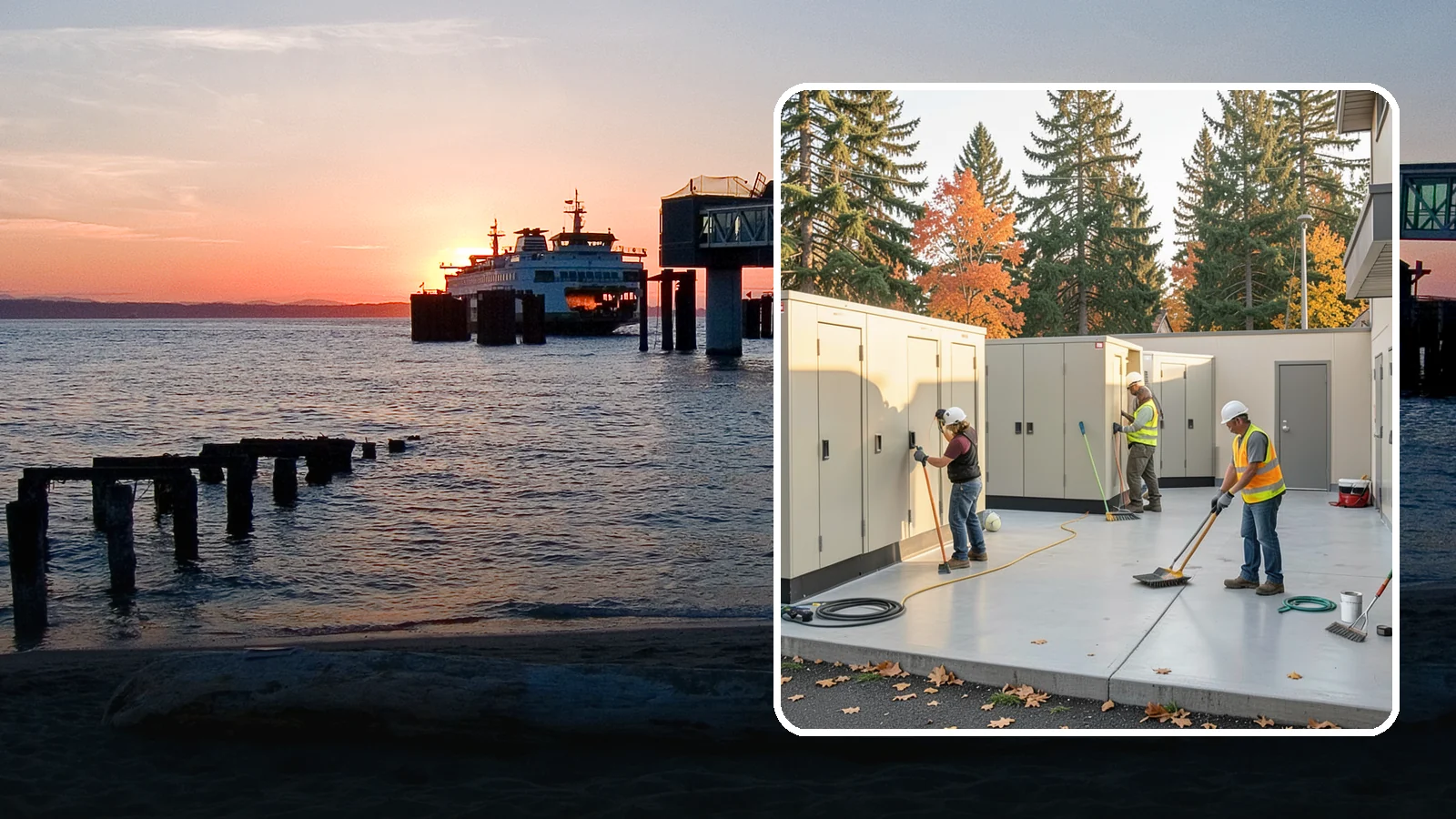 Municipal Restroom Construction in Edmonds, Snohomish County, WA - Build durable public restroom facilities engineered for high traffic, vandal resistance, and accessibility compliance.