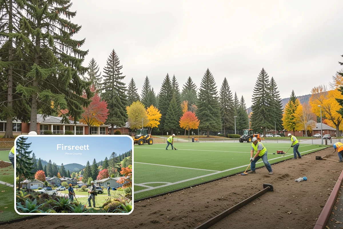 Municipal Restroom Construction in Fircrest, Pierce County, WA - Delivers vandal-resistant fixtures and finishes built for public abuse