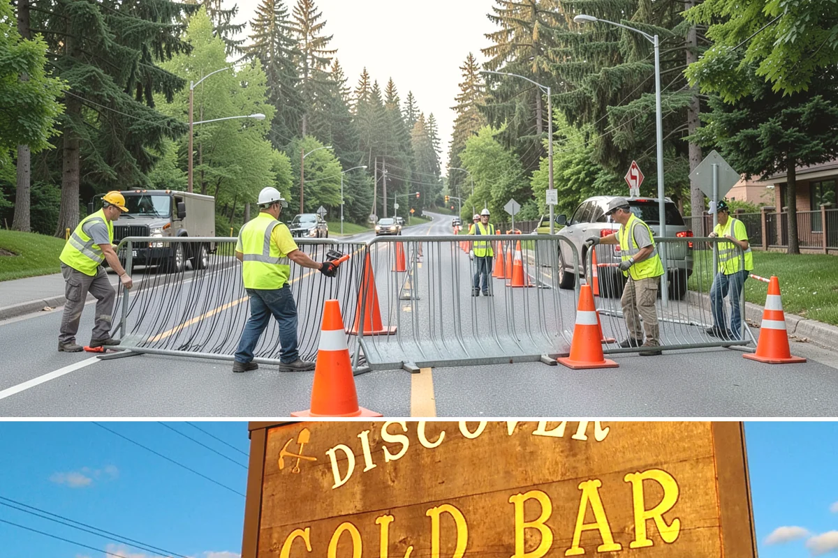 Municipal Restroom Construction in Gold Bar, Snohomish County, WA - Underground utility work and foundations proceed most reliably during the drier construction season.