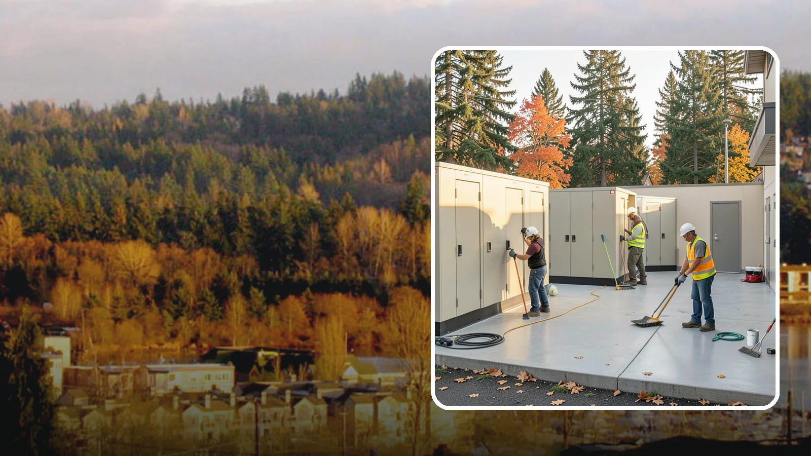 Municipal Restroom Construction in Kenmore, King County, WA - Build durable public restroom facilities engineered for high traffic, vandal resistance, and accessibility compliance.