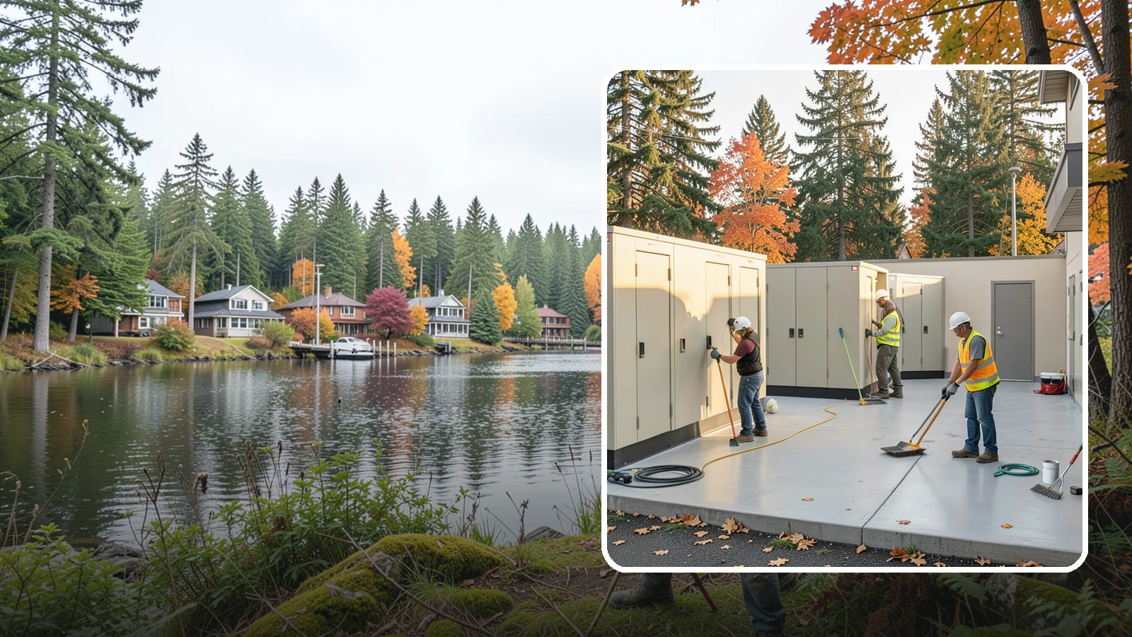 Municipal Restroom Construction in La Conner, Skagit County, WA - Build durable public restroom facilities engineered for high traffic, vandal resistance, and accessibility compliance.