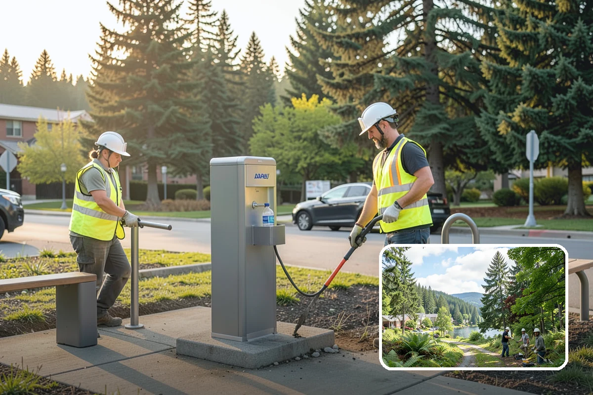 Municipal Restroom Construction in Lake Forest Park, King County, WA - Delivers vandal-resistant fixtures and finishes built for public abuse