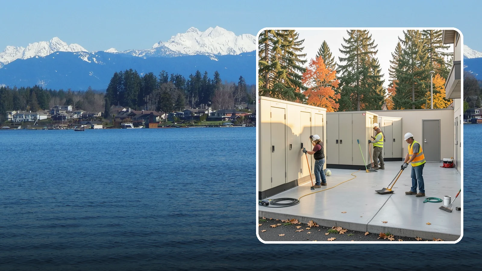 Municipal Restroom Construction in Lake Stevens, Snohomish County, WA - Build durable public restroom facilities engineered for high traffic, vandal resistance, and accessibility compliance.