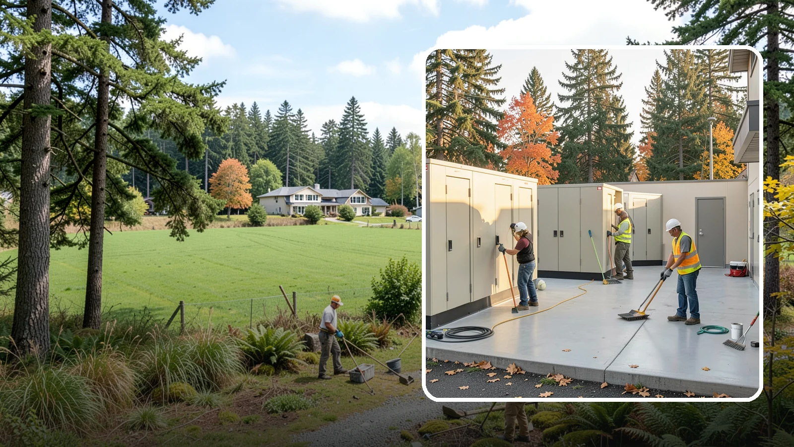 Municipal Restroom Construction in Lyman, Skagit County, WA - Build durable public restroom facilities engineered for high traffic, vandal resistance, and accessibility compliance.