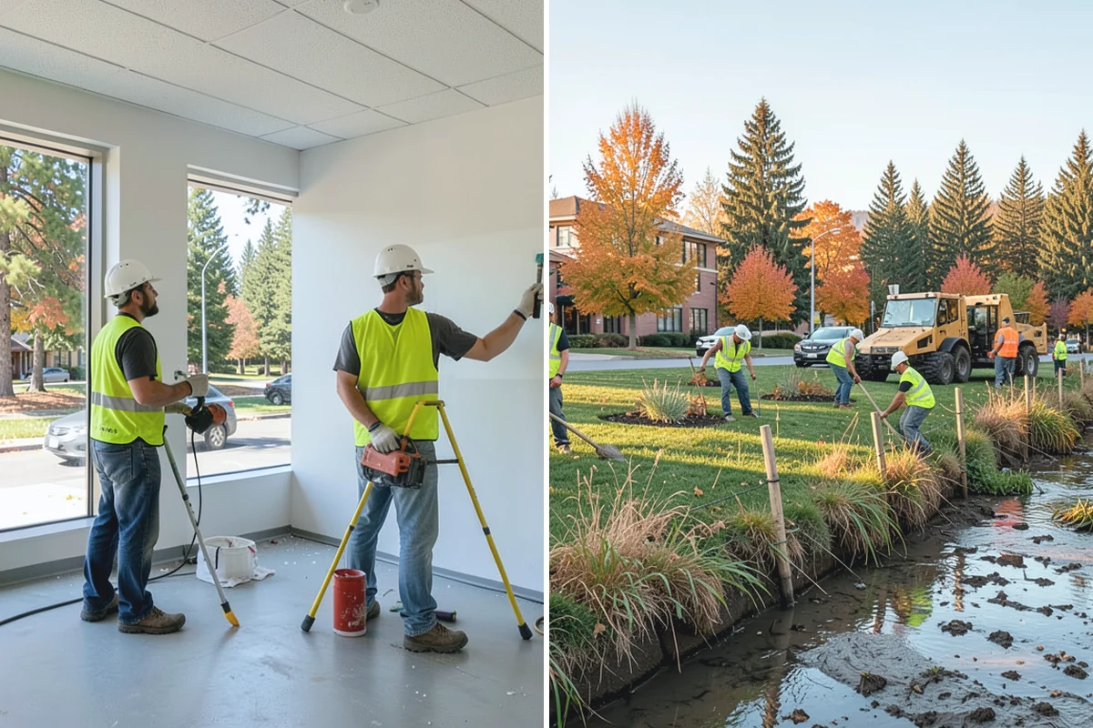 Municipal Restroom Construction in Marysville, Snohomish County, WA - Site utility assessment and facility type selection