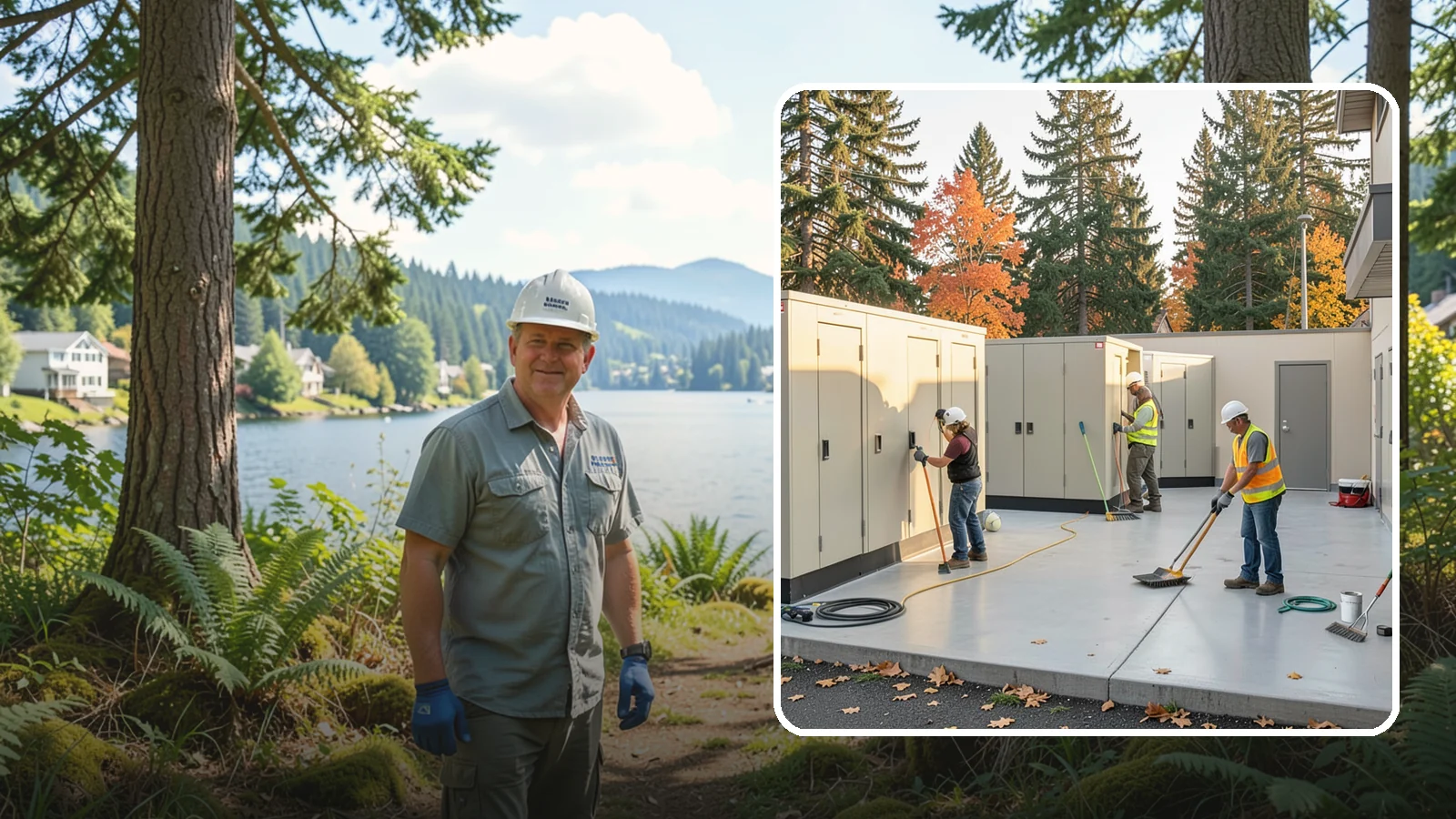 Municipal Restroom Construction in Milton, King County, WA - Build durable public restroom facilities engineered for high traffic, vandal resistance, and accessibility compliance.