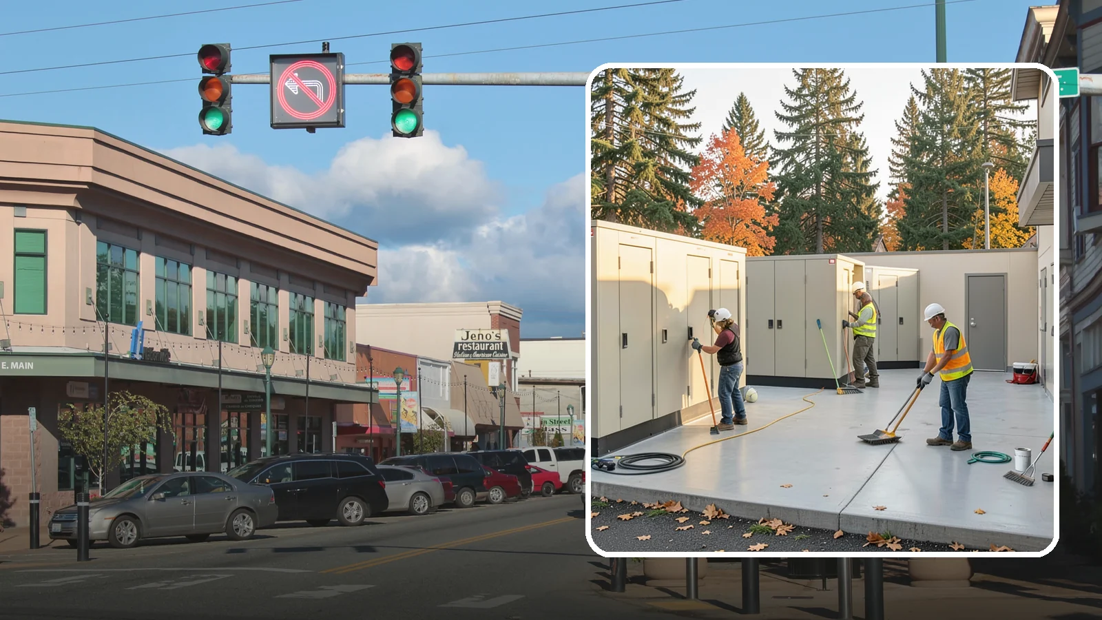 Municipal Restroom Construction in Monroe, Snohomish County, WA - Build durable public restroom facilities engineered for high traffic, vandal resistance, and accessibility compliance.