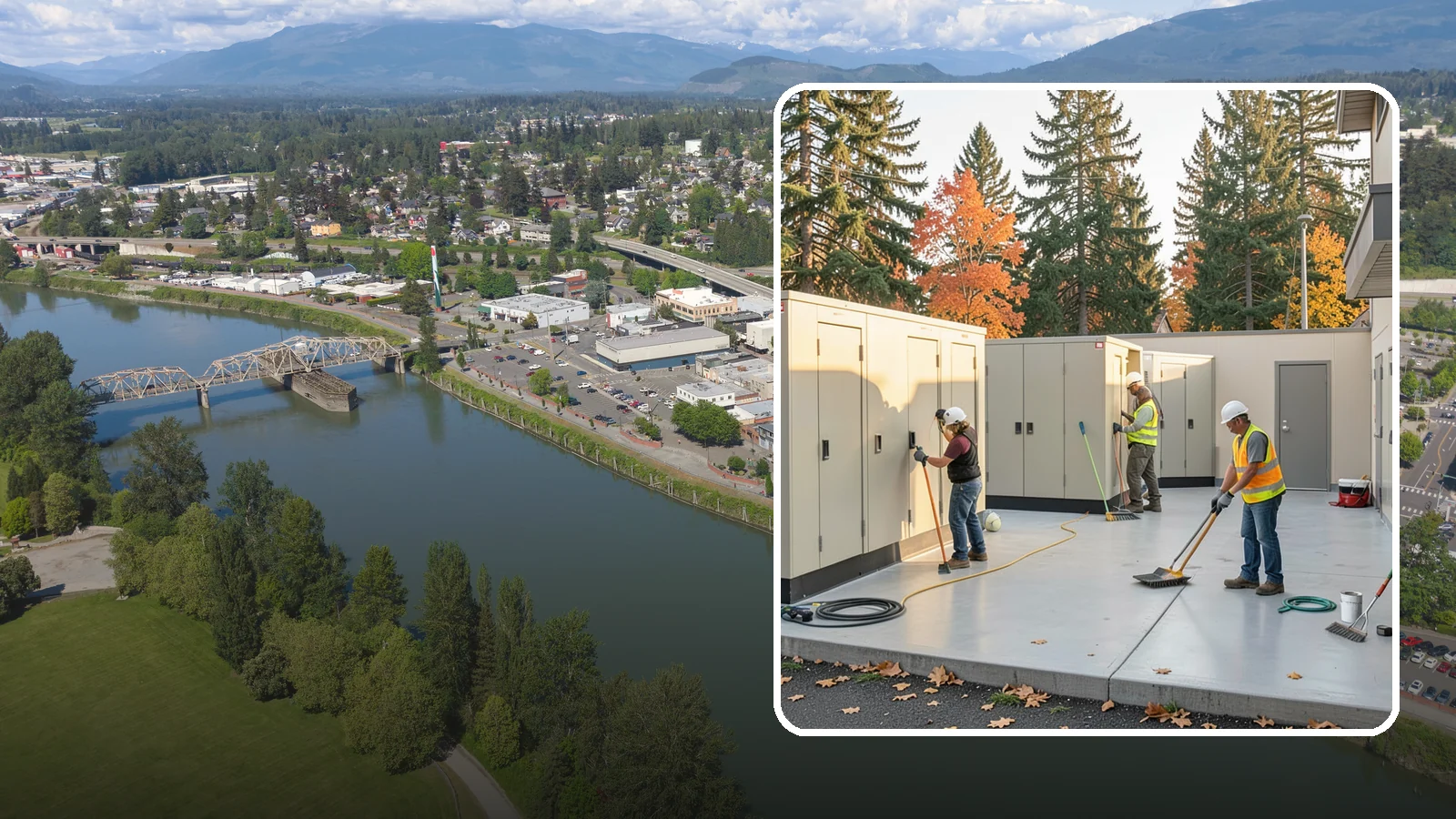 Municipal Restroom Construction in Mount Vernon, Skagit County, WA - Build durable public restroom facilities engineered for high traffic, vandal resistance, and accessibility compliance.