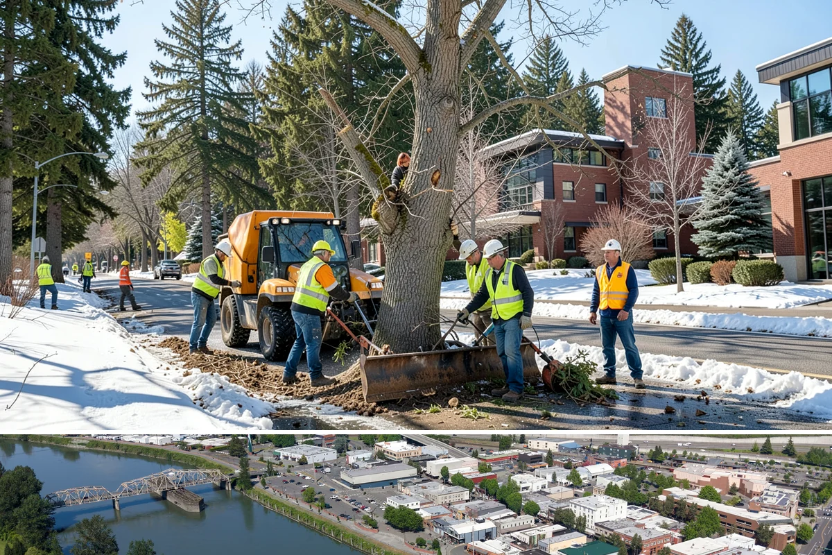 Municipal Restroom Construction in Mount Vernon, Skagit County, WA - Underground utility work and foundations proceed most reliably during the drier construction season.