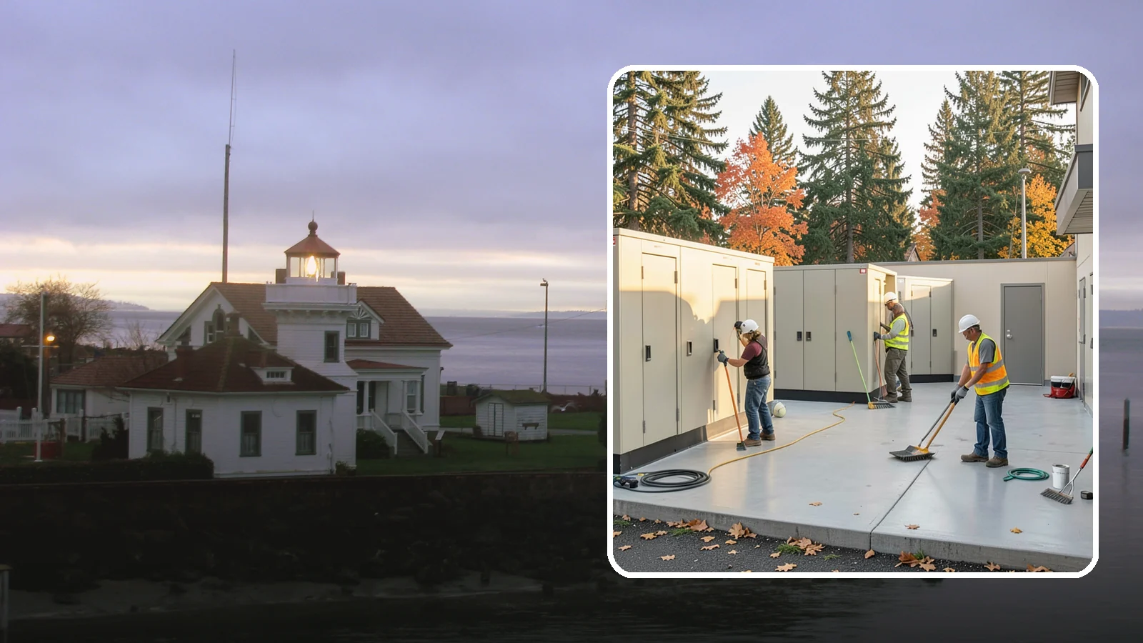 Municipal Restroom Construction in Mukilteo, Snohomish County, WA - Build durable public restroom facilities engineered for high traffic, vandal resistance, and accessibility compliance.