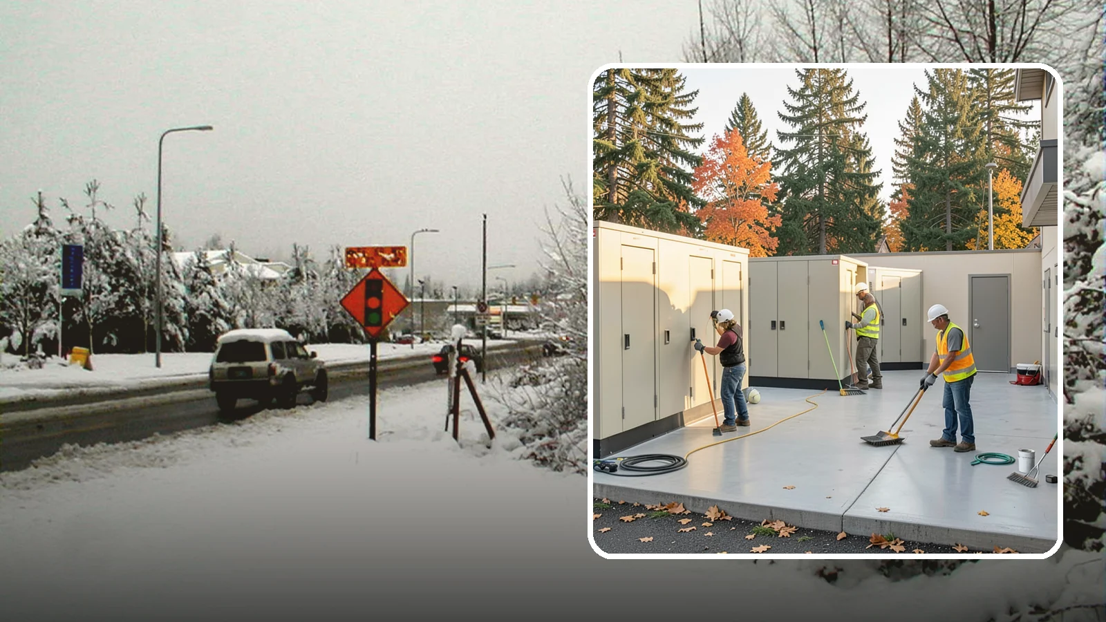 Municipal Restroom Construction in Newcastle, King County, WA - Build durable public restroom facilities engineered for high traffic, vandal resistance, and accessibility compliance.